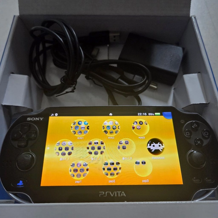 PSVITA 플스비타 1세대 박스셋 영구ㅋㅍ128G 이미지