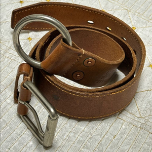 Levis TYPE1 JEANS 빈티지 식물성 태닝 소가죽 벨트 이미지