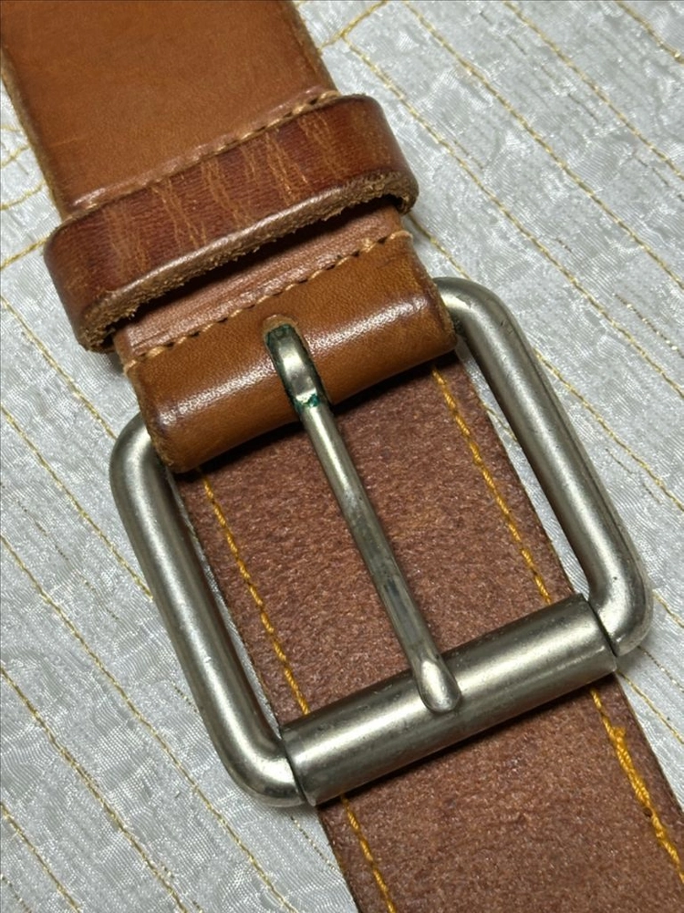 Levis TYPE1 JEANS 빈티지 식물성 태닝 소가죽 벨트 이미지