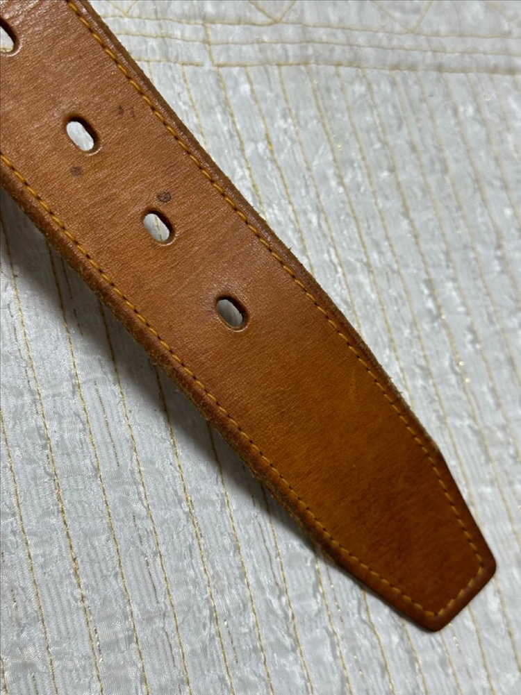 Levis TYPE1 JEANS 빈티지 식물성 태닝 소가죽 벨트 이미지