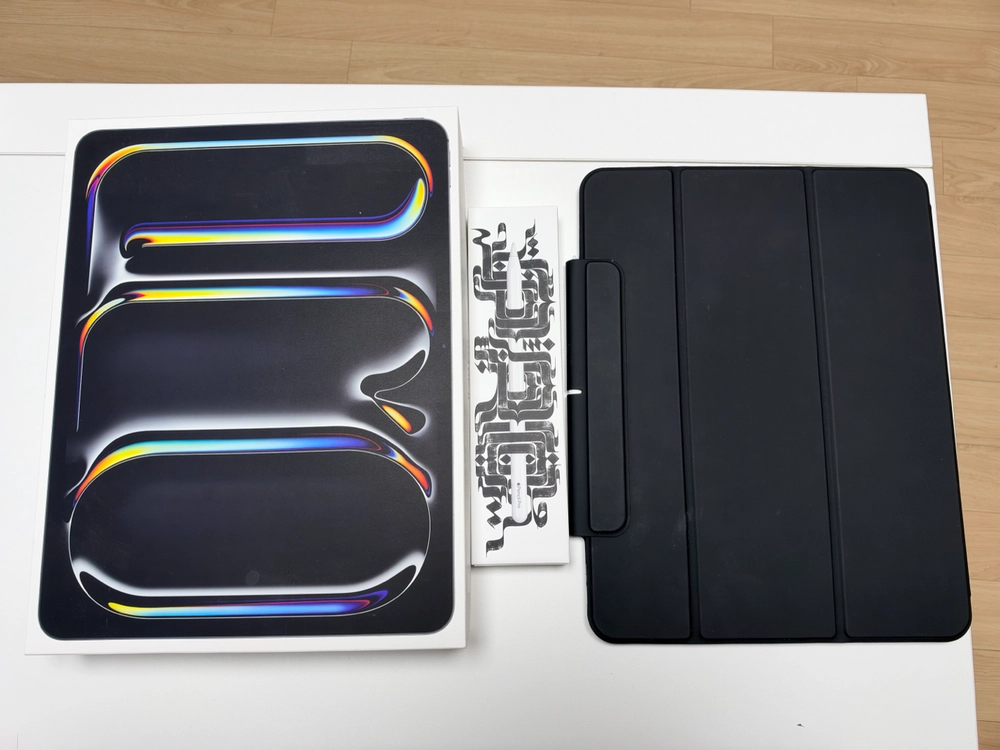 아이패드 프로 M4 13인치 스페이스 블랙 256GB 셀룰러 + 애플펜슬 이미지