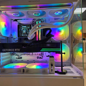 9800x3d, b850m wifi, rtx 5080 갤럭시 본체 이미지