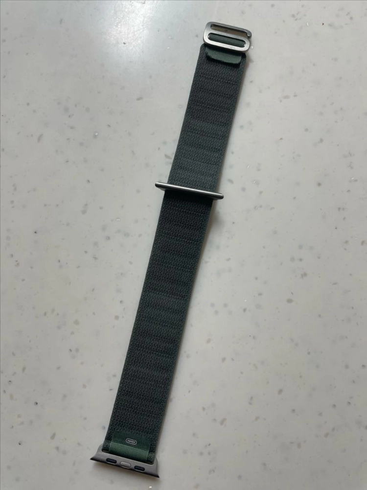 애플워치 울트라 그린알파인루프 49mm M S급 이미지