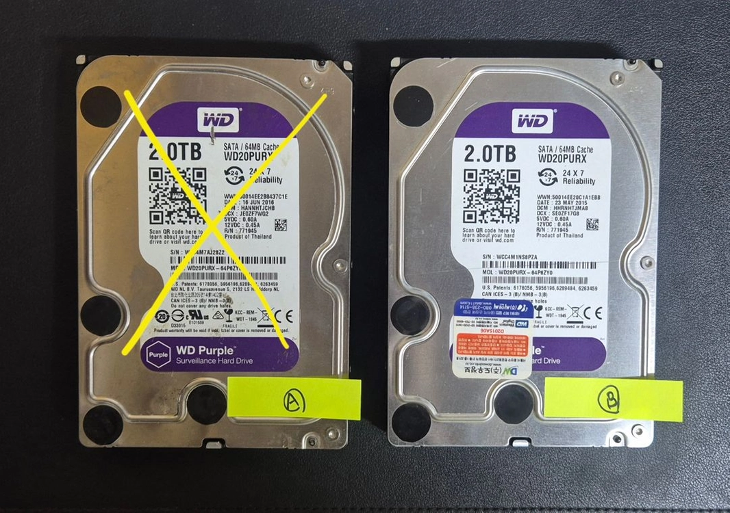 WD퍼플 2TB(개당가격) 이미지