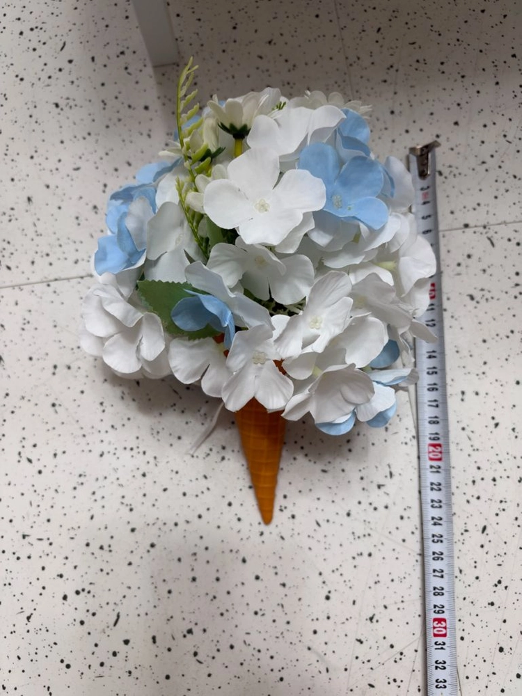 웨딩 촬영 소품 / 콘부케 2개 (큰사이즈) 이미지