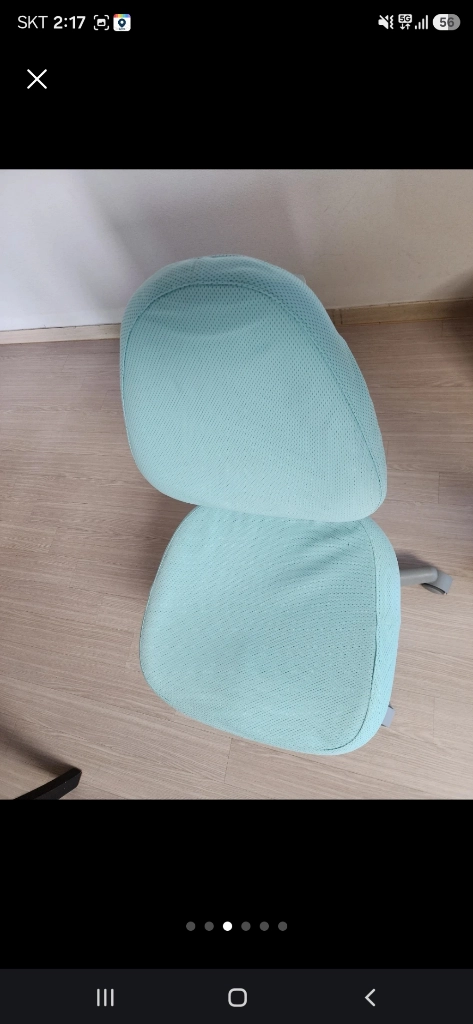 한샘 어린이 높이, 등받이 조절 의자 (커버 포함) 이미지