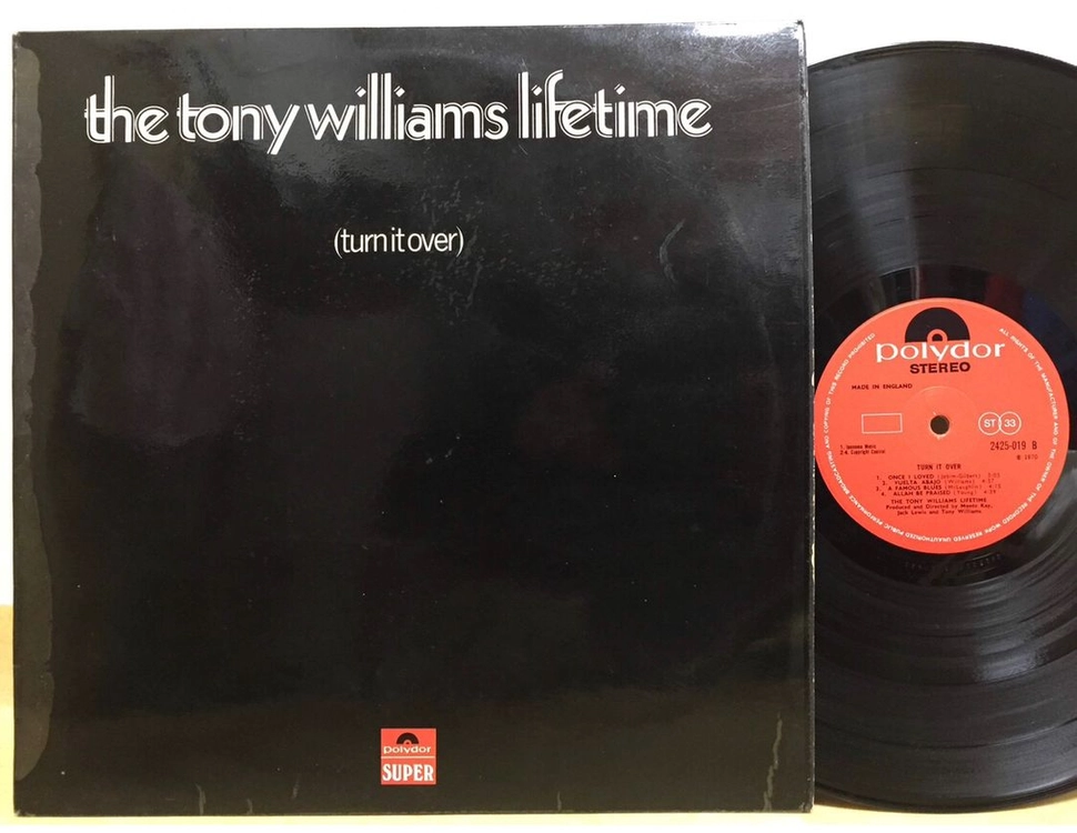 LP ; tony williams lifetime - turn it over 토니 윌리암스 재즈 엘피 음반 jazz 이미지