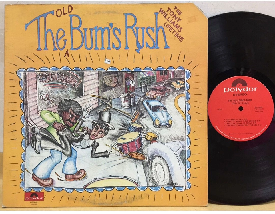 LP ; tony williams lifetime - the old bums rush 토니 윌리암스 재즈 엘피 이미지