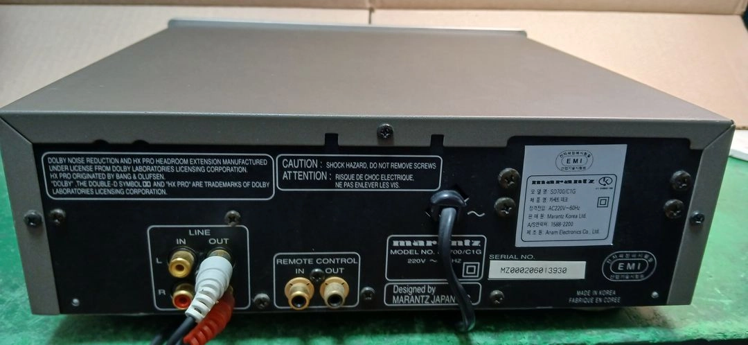 마란츠 SD700 카세트데크 이미지