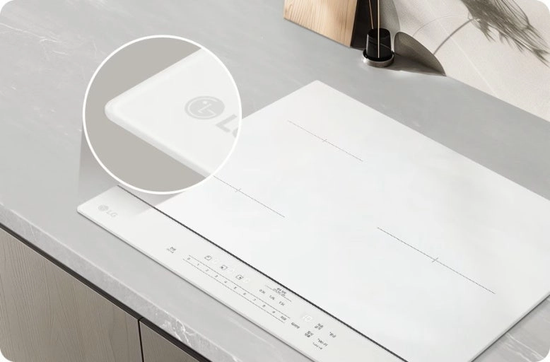 LG 디오스 오브제컬렉션 화이트 인덕션 새상품 이미지