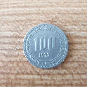 1977년도 100원 동전팔아요 이미지
