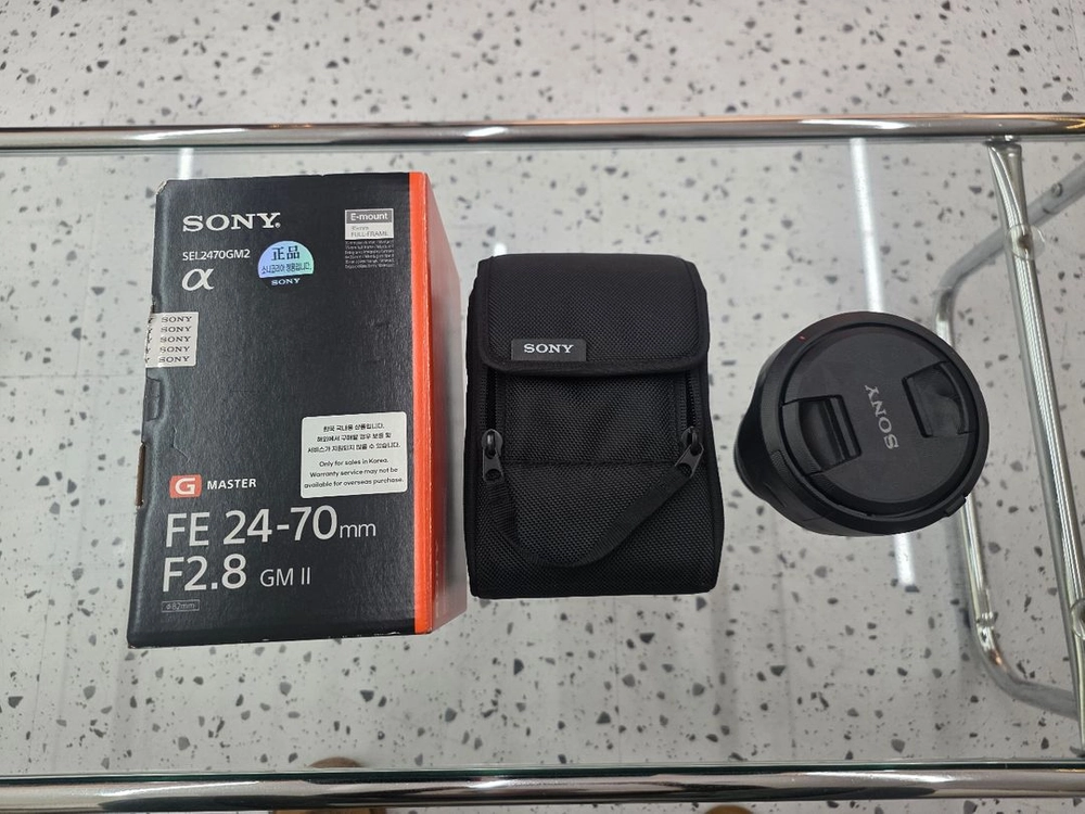 소니 FE 24-70mm F2.8 GM II 렌즈 - 안심되는 중고거래