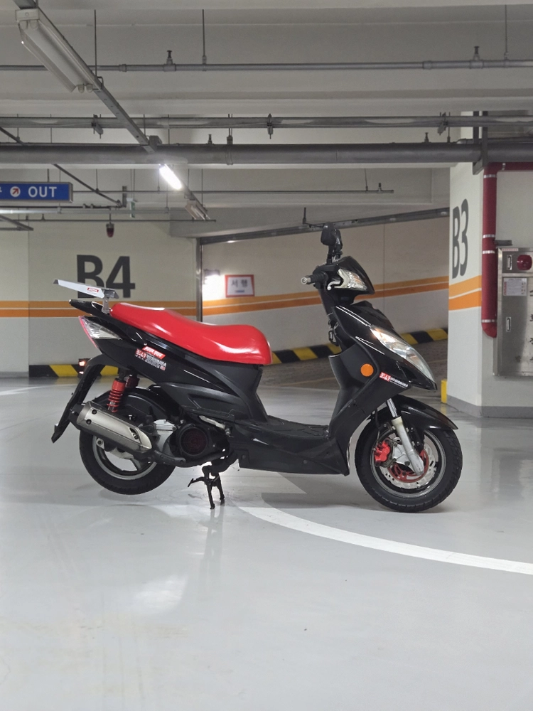 Kymco 레이싱125 스프린트 스쿠터.오토바이(어드레스.시그너스) 이미지