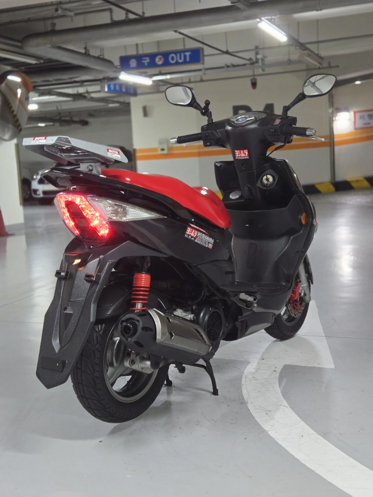 Kymco 레이싱125 스프린트 스쿠터.오토바이(어드레스.시그너스) 이미지