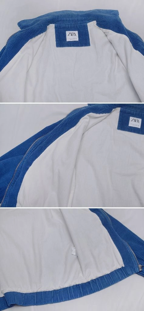 자라 (ZARA) 빅코듀로이 집업 블루종 자켓 (M / 100+) 이미지