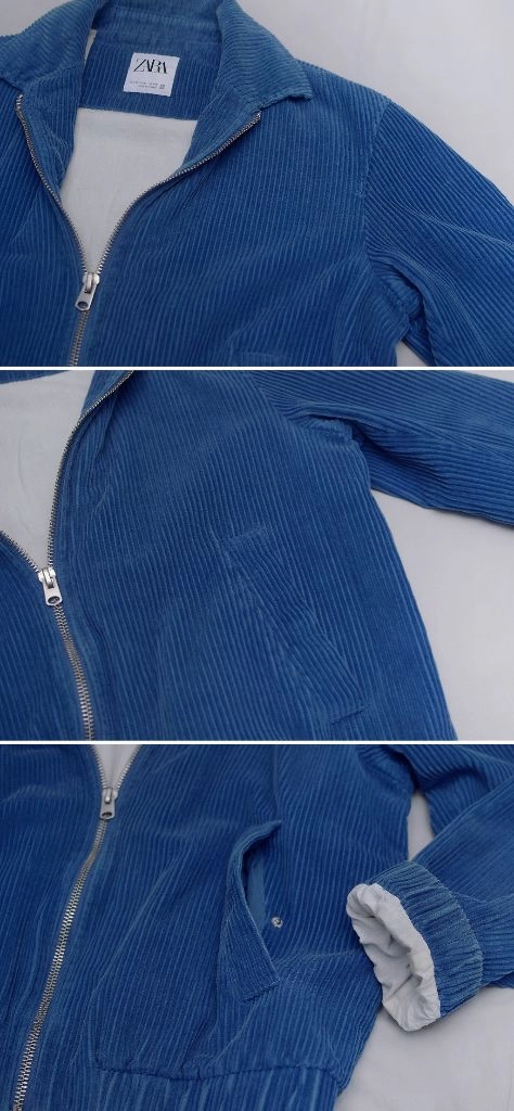 자라 (ZARA) 빅코듀로이 집업 블루종 자켓 (M / 100+) 이미지