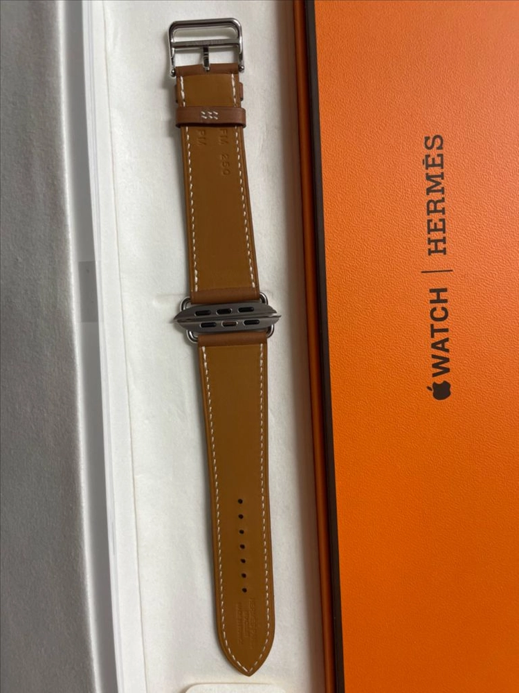 (시착품) 애플워치 에르메스 골드 싱글투어 46mm 이미지