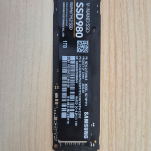 삼성 980 NVMe SSD 1TB 건강100 보증남음 이미지