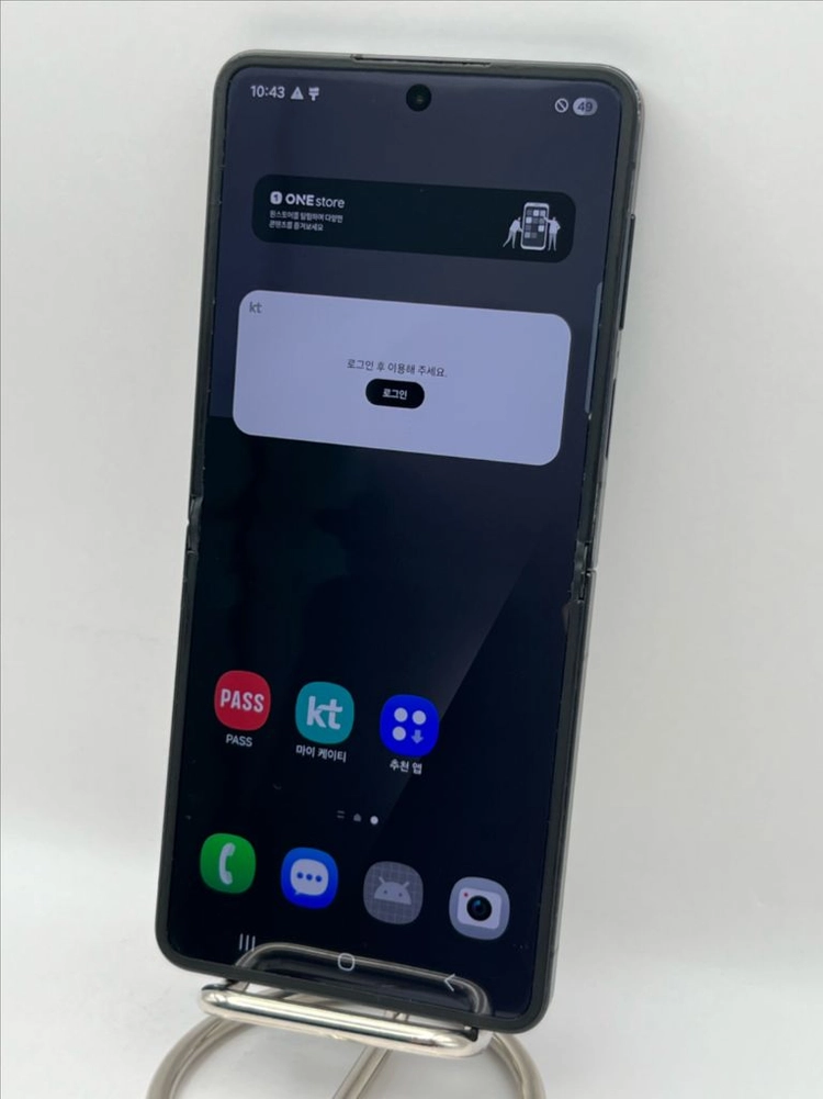 갤럭시Z플립7 256GB 블랙/30일 기능보증!이체시55만 이미지
