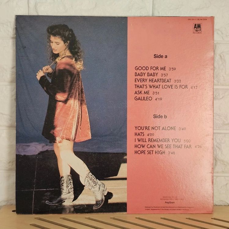Amy Grant (에이미 그랜트) - Heart in Motion LP 이미지
