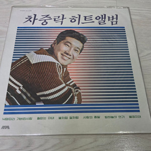 한국가요 LP 차중락 히트앨범- 낙엽따라 가버린 사랑 /사랑의 종말(미개봉) 이미지