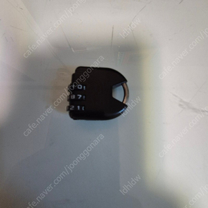 미니 다이얼 자물쇠 3자리 택포 3000원 이미지