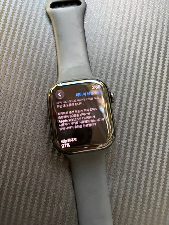 애플워치 11 46mm GPS+Cellular 알루미늄 제트블랙 이미지