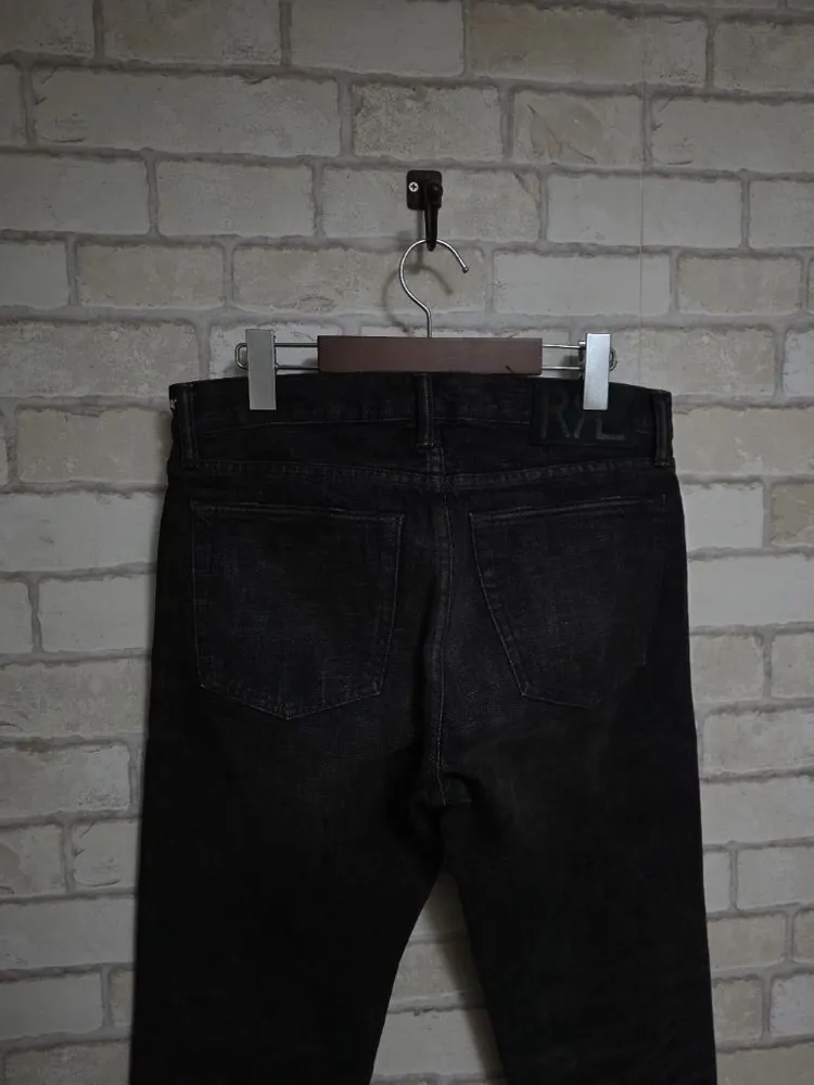 RRL 더블알엘 재팬 우븐 셀비지 데님 이동휘 가죽 뉴스보이 무스탕 폴로 발마칸 덱자켓 러프아웃 류준열 스웨이드 이미지