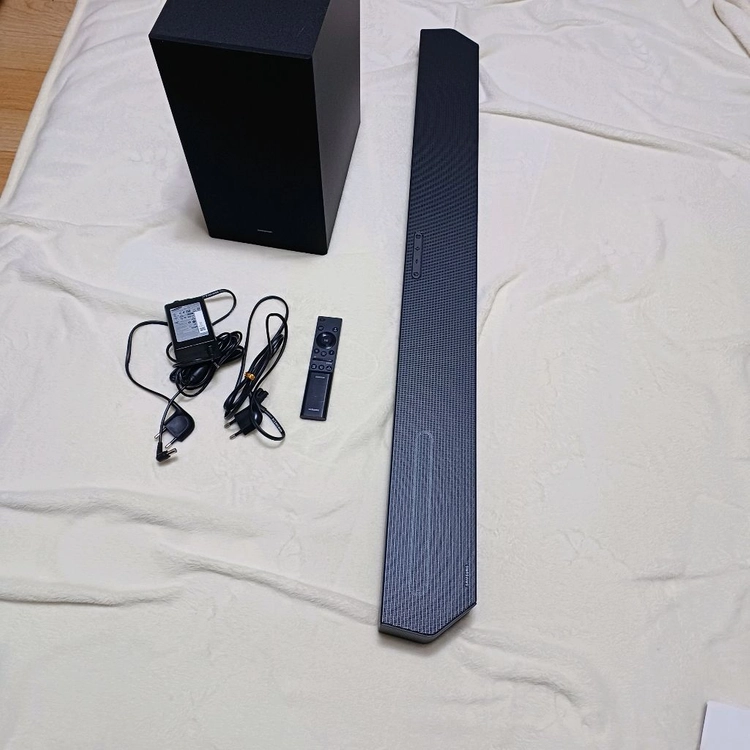 삼성 사운드바HW-Q600C 풀세트 이미지