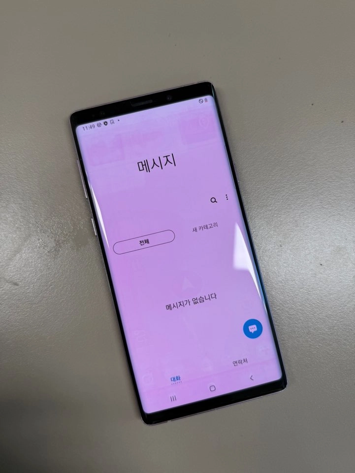 (6만원) 갤럭시노트9 퍼플 128G 파손 멍없는 가성비 단말기 서브용 추천 이미지