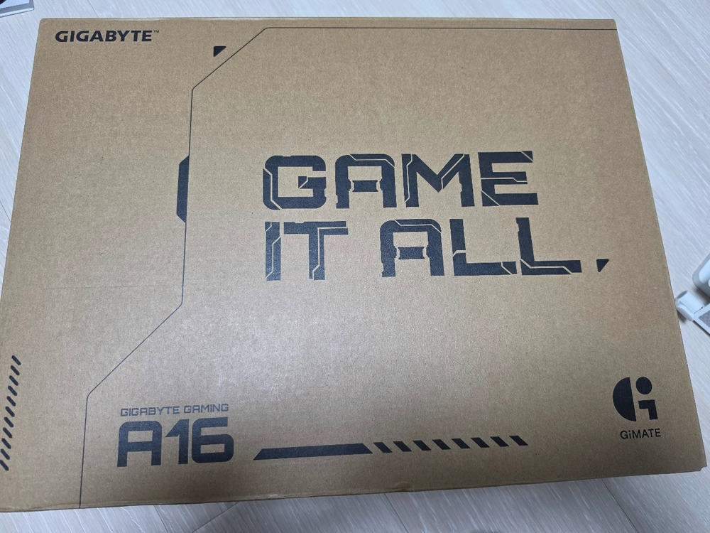 기가바이트 A16 RTX5060 고사양 게이밍 노트북 판매 이미지