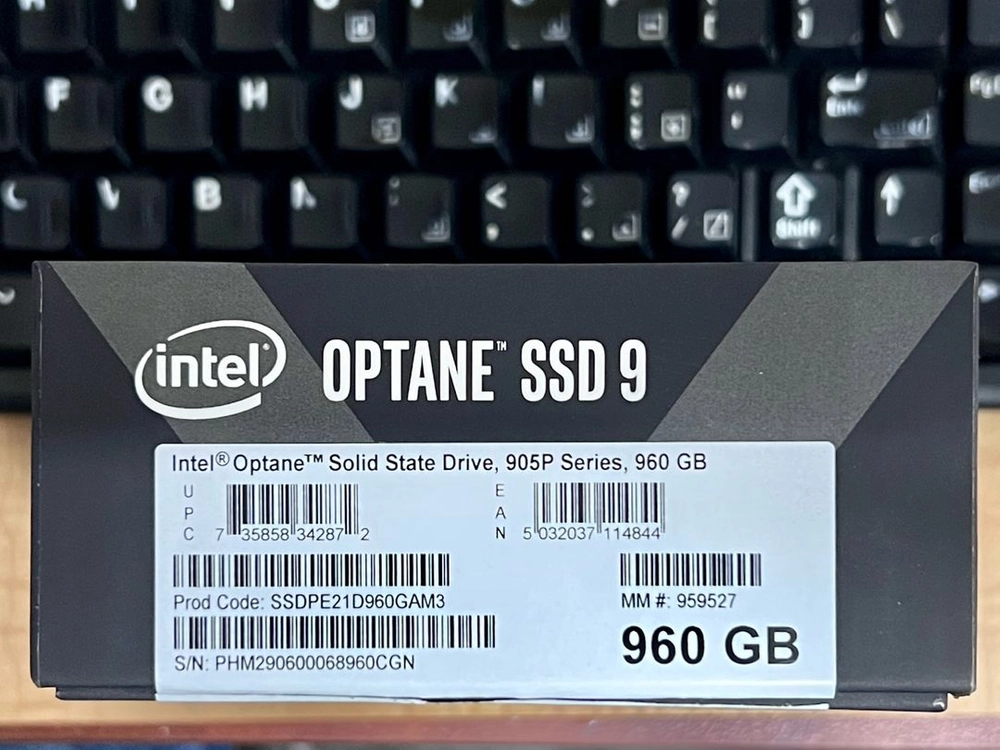 인텔 옵테인 Optane 905P 960GB U.2-M.2 이미지