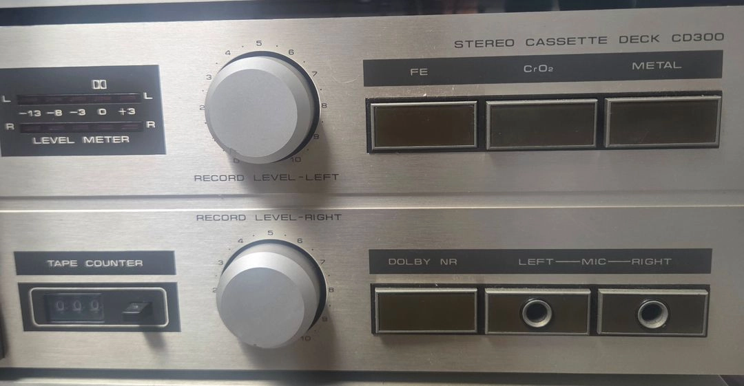 인켈 빈티지싱글카세트데크 CD300(고장품) 이미지