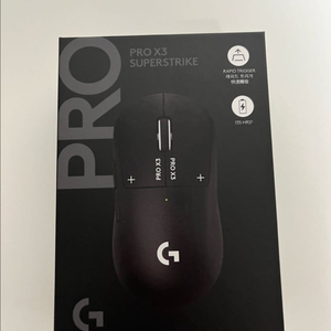 G PRO X3 SUPERSTRIKE 블랙 팝니다 이미지