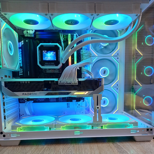 9800X3D 발키리수냉 1T RX 9070XT 하이엔드 본체 미사용 신품 이미지