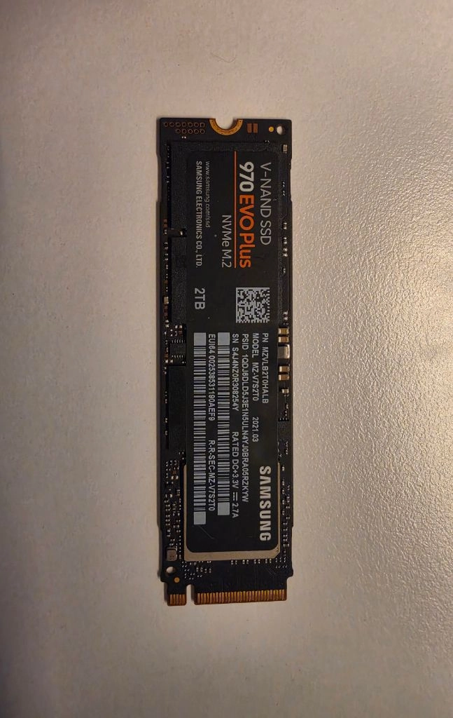 삼성 970 evo plus 2tb ssd - 안심되는 중고거래
