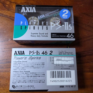 AXIA(후지필름) 상급 크롬 PS-IIs 공테이프 미개봉 이미지