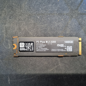 마이크론 P3 Plus M.2 NVME SSD 1TB [특A급] 이미지