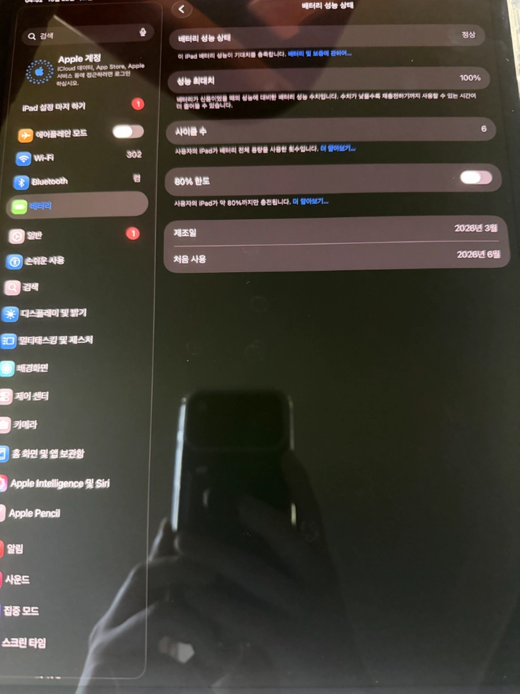 아이패드 프로 m5 13인치 실버 256기가 입니다 이미지