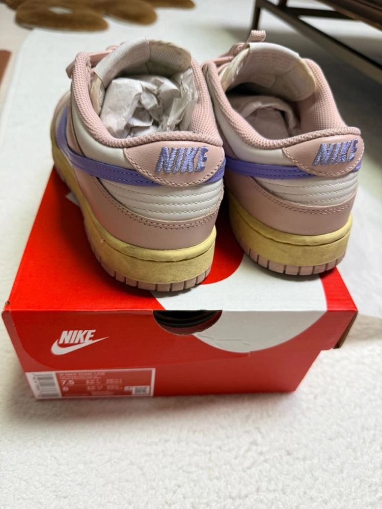 나이키 덩크 로우 핑크 라벤더 245mm 중고 이미지
