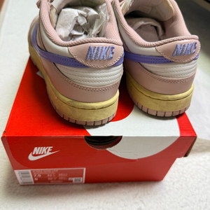 나이키 덩크 로우 핑크 라벤더 245mm 중고 이미지