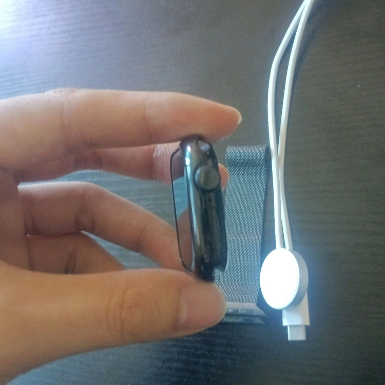 애플워치11 42mm gps 제트블랙 이미지