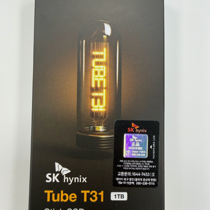 [미개봉] SK하이닉스 Tube T31 스틱형 외장 SSD 1TB 이미지