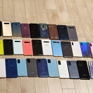 갤럭시 노트8, 노트9, 노트10, S8, S9, S10, S20, S21 목업 모형폰 이미지