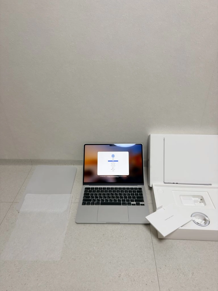 (안전결제 가능) 맥북 에어 13 m5 24 / 512 실버 - 안심되는 중고거래