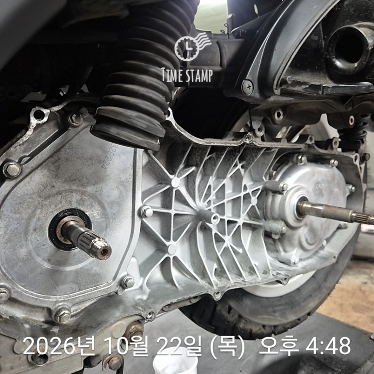 야마하 트리시티125 삼륜 스쿠터 블랙에디션 경정비완 이미지