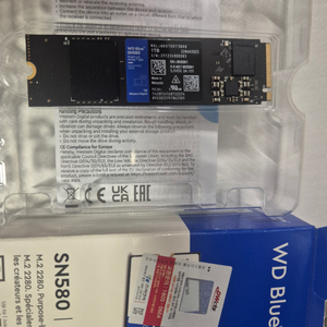 WD Blue SN580 1TB NVMe SSD 상태최상 이미지