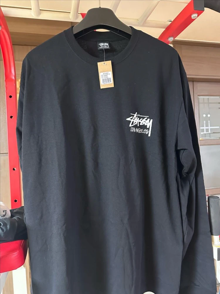LA스투시 롱슬리브 티셔츠 블랙 XL 이미지