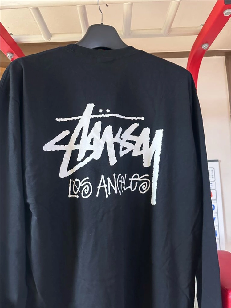 LA스투시 롱슬리브 티셔츠 블랙 XL 이미지