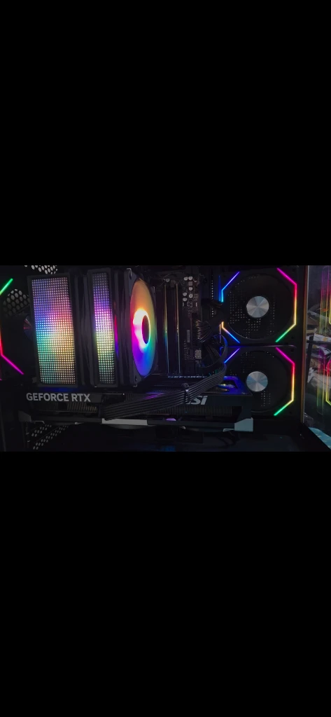 9800x3d rtx5070본체,한성24인치fhd 모니터,조이트론 턴키키보드 팝니다 이미지